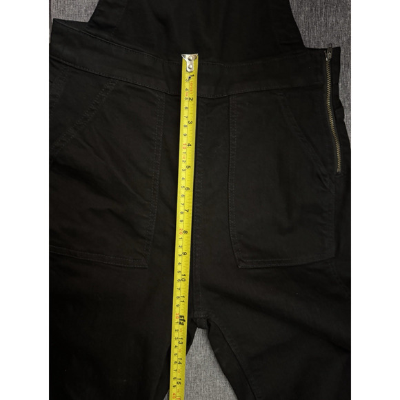 Madewell Black Skinny Overalls: Raw-Hem Edition Cotton Blend Size S Style G8317 - Picture 5 of 8